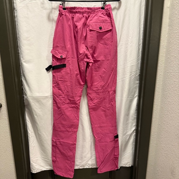 American Stitch Pink Cargo Joggers - Picture 2 of 3